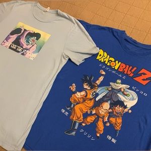 Set of Dragon Ball Z Shirts
